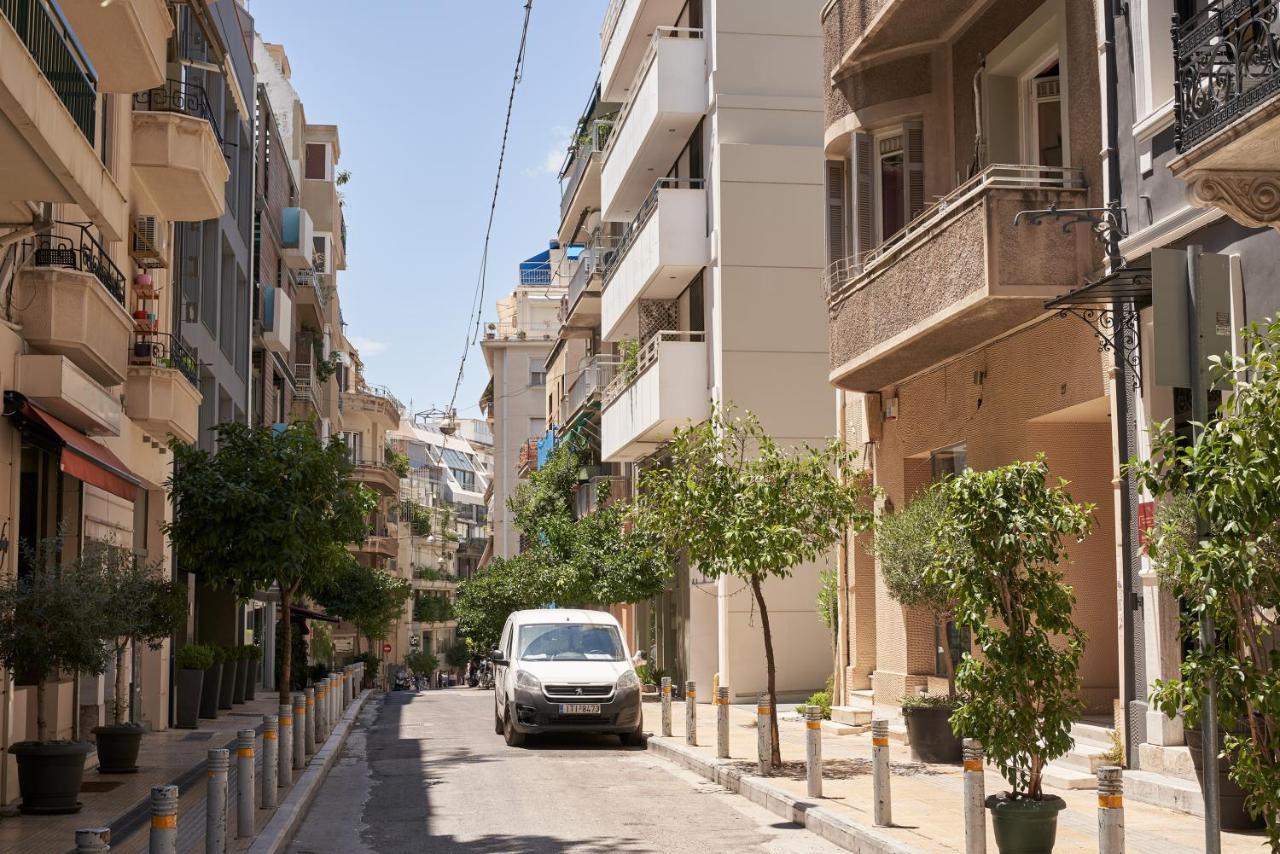 Charitos Heights Boutique Apt Ii, Kolonaki Athena Bagian luar foto