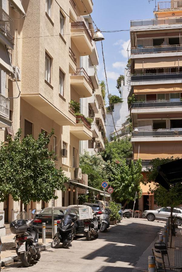 Charitos Heights Boutique Apt Ii, Kolonaki Athena Bagian luar foto